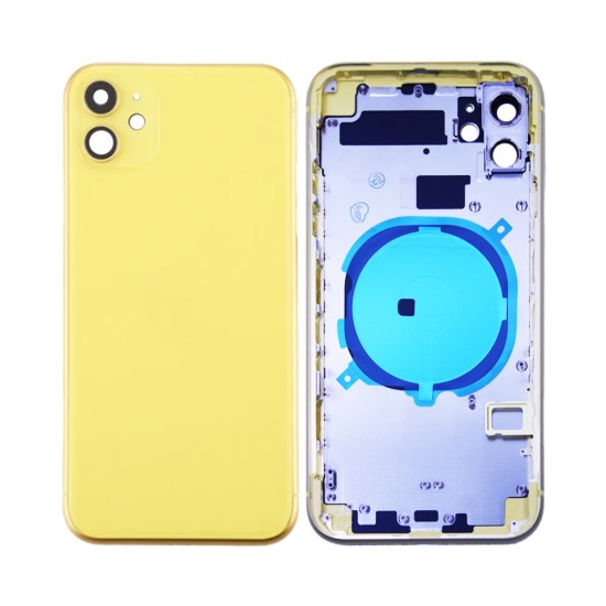Tapa Trasera+Frame Apple iPhone 11 Amarillo Tapa Trasera+Frame Apple iPhone 11 Amarillo